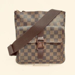 100% authentic LV Crossbody bag N51127 Pochette Melville brown Damier 2887322